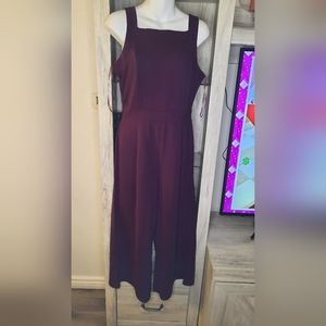 Francesca's me a me jumpsuit size medium new with tags